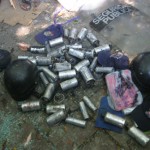 Casquillos de gas lacrimógeno